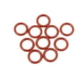 thumbnail image 1 of 10 Pcs Joint d'Étanchéité en Silicone Rouge 10mm x 1.5mm Anneau Torique Résistant à la Chaleur, 1 of 2