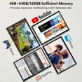 thumbnail image 3 of Android 13 Tablet 10 inch Tablet with Keyboard Wireless Mouse Stylus,4G Phone Tablet, 3 of 16