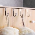 thumbnail image 4 of Gancho de Acero Inoxidable, Gancho Doble en Forma de S Sin Perforaciones, Puerta de Armario de Cocina y Baño, Colgador para Almacenamiento de Ropa y Toallas A, 4 of 5