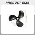 thumbnail image 2 of RC Boat Propeller, 3 Blades CW 3mm Hole Dia 29mm OD, 2 of 7