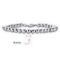 thumbnail image 4 of Bling Jewelry Womens Traditional Sterling Silver Bead Ball Strand Bracelet Multiple Sizes Available, 4 of 7