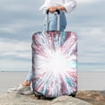 thumbnail image 7 of Fuzoiu Blue Swirl Fireworks Print Suitcase Cover,Washable Luggage Covers for Suitcase,Elastic Luggage Protector Cover,Scratch Resistant Travel Suitcase Covers-X-Large, 7 of 7