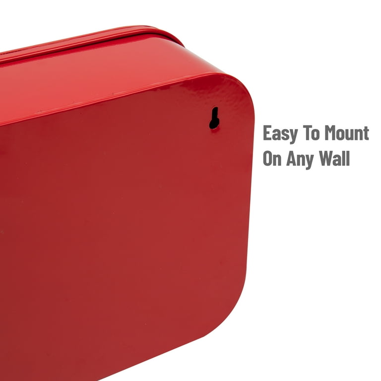 Mind Reader First Aid Box Emergency Kit Medical Supply Organizer