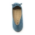 thumbnail image 5 of Victoria K Women's Bow With Gold Tipping Distressed Ballerina Flats, 5 of 5