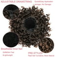 thumbnail image 3 of Messy Curly Bun Hair Piece Large Updo Drawstring Hair Buns Synthetic Curly Ponytail Extension, 3 of 7