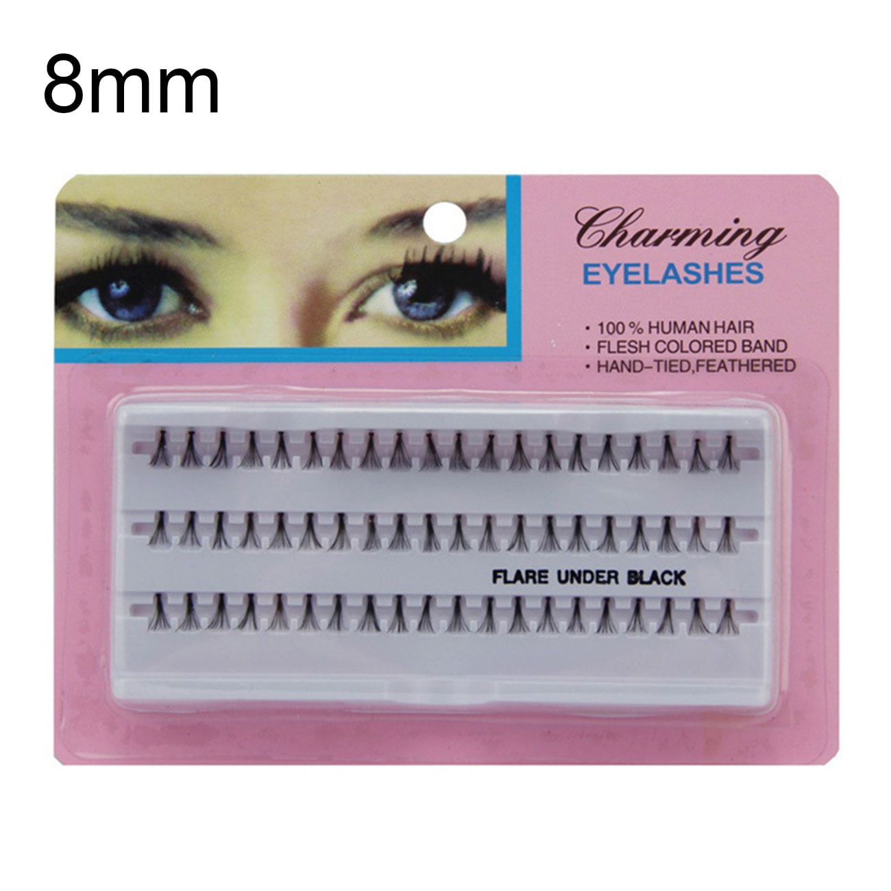 Eyelash Extension 8mm 10mm 12mm 14mm Individual Lashes Classic False Eyelash  Extensions 