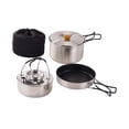 thumbnail image 2 of Kit de desastre de campamento con olla de sopa de engranajes de almacenamiento para viajes al aire libre en casa, 2 of 9