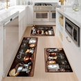 thumbnail image 2 of YIMEIS Merry Christmas Kitchen Decor Set of 3 Christmas Fall Kitchen Rugs, Xmas Decorative Farmhouse Floor Mats for Home Kitchen Dining Room Decorations - 16''*24'' and 20''*30'' and 17''*47'' inch, 2 of 9