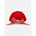 thumbnail image 5 of Patriotic Slogan Baseball Hat,Red Adjustable Cap,America's Sweetheart Embroidery with Bow,Lightweight Casual Hat for Outdoor,Streetwear, 5 of 8