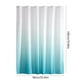 thumbnail image 3 of Cortina de ducha degradada | 90x180cm Poliéster | Dobladillo lastrado, impermeables y ganchos a prueba de óxido | Secado rápido, azul cielo/menta/oscuro/azul claro | Decoración elegante del baño, 3 of 8