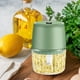 thumbnail image 5 of de Eléctrico USB de Alimentos Inalámbrico Portátil de 250 Ml, Pequeño Procesador de Alimentos para Picar Jengibre-Verde, 5 of 5