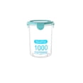 thumbnail image 1 of Sealing Food Container  Sealed Storage Containers  Food Storage Box  Food Storage Containers Plastic Transparent Sealed Containers Kitchen Food Cereal Beans Nuts Storage Box Blue, 1 of 1