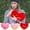 3Pcs Heart Pillow Under $5 A166, variant on Uscallm under $5 3Pcs Heart Pillow, Valentine's Day Heart Shaped Pillow, Cute Love Knot Decoration, Girl Bedroom Scene Decor, Soft Plush Throw Pillow, Romantic Gift for Her