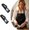 Black2, variant on 4-in-1 Knife Sharpener Pull-Through Tungsten Steel Ceramic Slots Non-Slip Base For Knives Scissors Serrated Blades