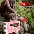 thumbnail image 5 of Multifunctional Solar Hand Crank Radio Portable AM/FM/NOAA Radio A, 5 of 5