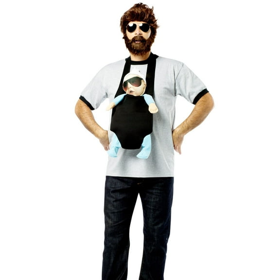 Rasta Imposta Alan From the Hangover Men's Halloween Fancy-Dress Costume for Adult, Regular One Size