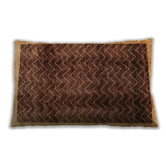 Ahgly Company Outdoor Rectangular Contemporary Lumbar Throw Pillow, 13 inch by 19 inch