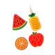 thumbnail image 5 of Juguete educativo para enhebrar y atar cordones para niños y niñas. Desarrolla la paciencia. Patrón de fruta, 5 of 9
