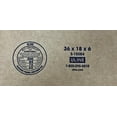 thumbnail image 2 of 36x18x6 (200 lb strength) | SINGLE CARDBOARD BOX, 2 of 4