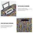 thumbnail image 4 of Goofa Modern Excavator Pattern Luggage Covers For Suitcase,Suitcase Cover Protector Fit 18-32 Inch Luggage-Large, 4 of 9