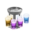 thumbnail image 2 of LXYFH Rack Under $10 6 Shot Glass Dispenser and Holder -Dispenser For Filling Liquids, Shots Dispense, 2 of 3
