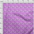 thumbnail image 3 of oneOone Viscose Chiffon Purple Fabric Abstract Stripe Sewing Craft Projects Fabric Prints By Yard 42 Inch Wide, 3 of 4