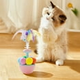 thumbnail image 4 of Feltree Jouet pour Chat Auto-Redressant avec Plumes et Balles Roulantes pour Jeu Interactif Intérieur, 4 of 7