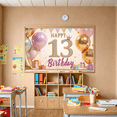 thumbnail image 7 of Yatrandify Decorative Design Happy Birthday Banner Glitter Number Birthday Party Banner for Teenage Celebration Indoor Decoration, 7 of 7