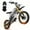 White, variant on HOVERHEART 48V 3000W(Peak Power)Electric Dirt Bike for Adults - 42Mph Max Speed,Off-Road Motorcycle with Safe LFP Battery and Dual Hydraulic Disc Brakes