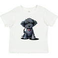 thumbnail image 3 of Inktastic Black Doodle Puppy Boys or Girls Toddler T-Shirt, 3 of 5