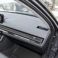 thumbnail image 6 of Xotic Tech Dashboard Side Air Vent AC Outlet Cover Trim, Carbon Fiber Pattern, Compatible with Honda Civic 11th Gen 2022 2023, 6 of 7