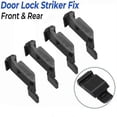 thumbnail image 2 of 4PCS Front Rear Strikers Door Lock Door Lock Rubber Fixing Parts for W123 W126 240D 280E 300D, 2 of 5