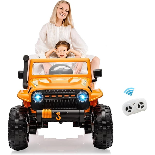 24V 2-Seater Ride-On Truck with Remote Control, 4x45W Power & 4WD/2WD Switchable Mode