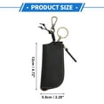 thumbnail image 4 of Unique Bargains Car Key Case Universal Leather Smart Key Fob Cover 4.72"x2.28"x0.79" Black, 4 of 6