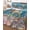 Lake Blue Light Brown, variant on Full Size Quilt Bedding Set, Turtle Coastal Reversible Summer Quilt 3 Pieces, Nautical Ocean Summer Beach Coral Octopus Lightweight Bedspreads Coverlets with 2 Pillow Shams for All Seasons