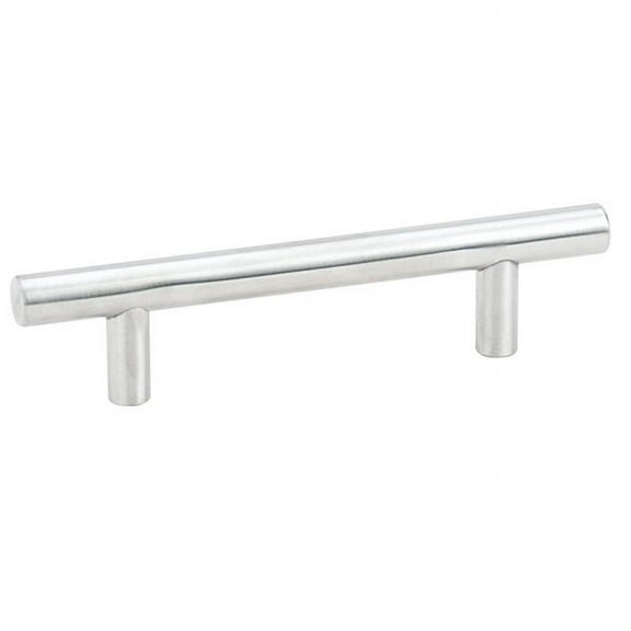 Emtek S62007 Ss Cabinet Pull 8 in Ctc in Stainless Steel