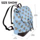 thumbnail image 2 of Easygdp Terrier Mochila de Cuero para Mujeres, Bolso de Hombro, Bolsos de Mano de Moda para Trabajo y Viajes, 2 of 4