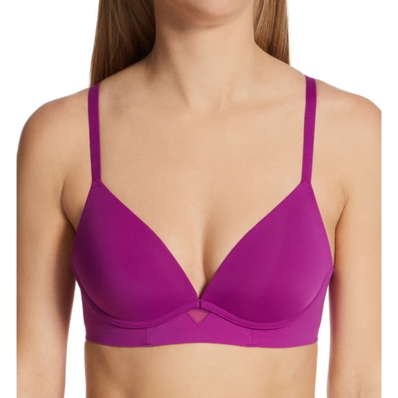 Women's Maidenform DM2301 One Fabulous Fit 2.0 Wireless Bra (Razzleberry 40C)