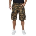thumbnail image 5 of X RAY JEANS Men's Belted 12.5" Inseam Knee Length Cargo Shorts, Brown Camo, 32, 5 of 7