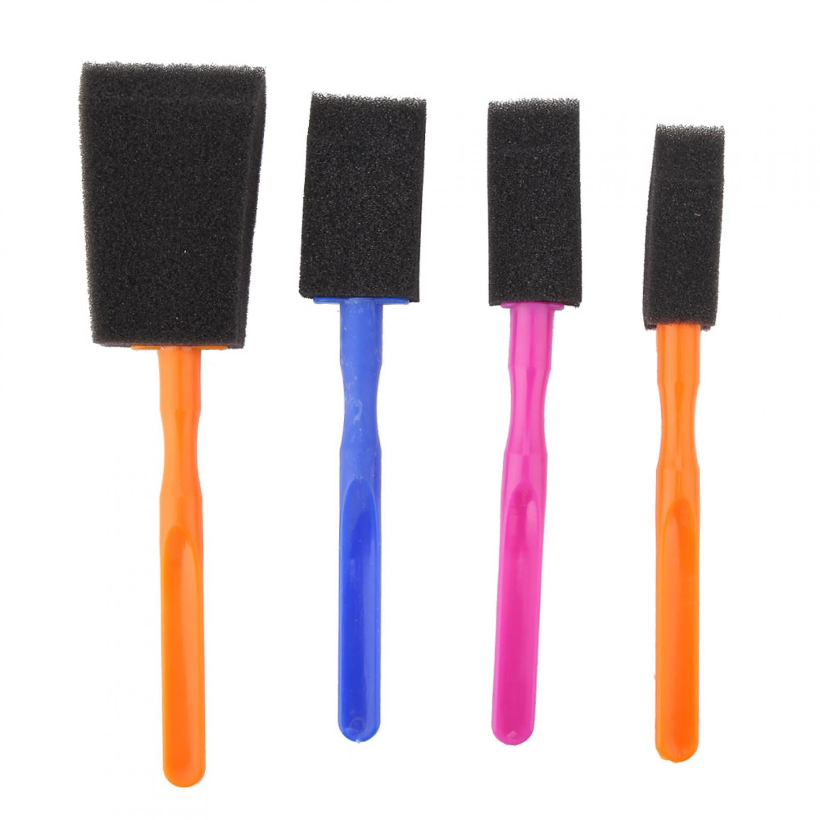 Pincel de esponja para pintar, piezas de pinceles de espuma