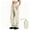 Beige, variant on Womens Waterproof Hiking Pants Quick Dry Elastic Waist Breathable Zip Pockets Packable Outdoor M