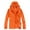 Orange, variant on Clearance Lady Coat,Clearance Sales Plus Size Coat Women Solid Rain Jacket Outdoor Plus Size Hooded Windproof Loose Coat Water Proof Raglan Storage Bag