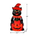 thumbnail image 3 of Mr. Halloween 18in Outdoor Cat Lit Blow Mold, 3 of 5