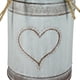thumbnail image 2 of Retro flores artificiales jarrones de metal Shabby Chic jardín estilo jarra boda artesanía JShteea Libre de BPA, 2 of 8
