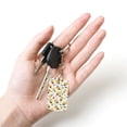 thumbnail image 5 of Goofa Bee and Flowers Printed Rectangular Metal Keychain Bag Charm Floral Charm for Purse Keys Metal Keyring Gift for Women Accessories, 5 of 7