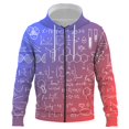 thumbnail image 1 of Sudadera con capucha y cremallera para hombre, con estampado 3D de fórmula química, estilo Harajuku, ropa de calle, sudadera de otoño, chaqueta unisex, chándal, 1 of 6