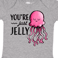thumbnail image 4 of Inktastic You're Just Jelly with Pink Jellyfish Boys or Girls Baby Bodysuit, 4 of 5