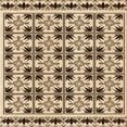 thumbnail image 1 of Ahgly Company Machine Washable Indoor Square Transitional Golden Blonde Gold Area Rugs, 8' Square, 1 of 7
