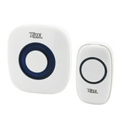 Liztek Portable Wireless Doorbell with Plug In Receiver and Remote