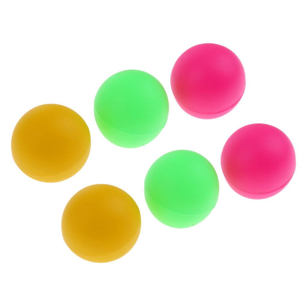 Pack of 6 Ping Pong Table Tennis Balls 36mm Beer Pong Colorful Cat Balls 